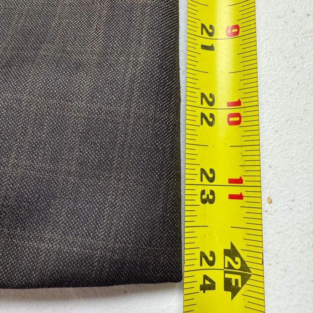 Stafford Blazer Mens 40 Regular Brown Wool Silk Windowpane Two Button Sport Coat